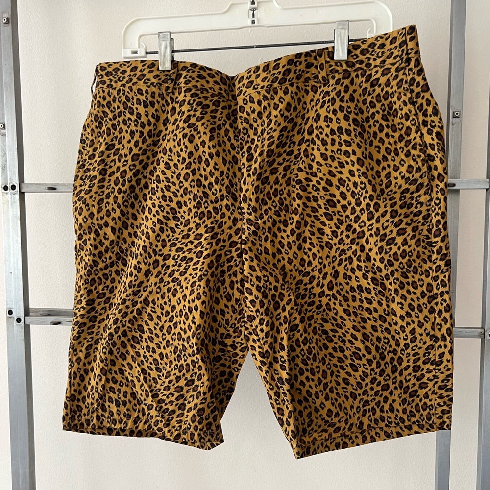 Vintage Gitman Bros x Opening Ceremony leopard print shorts